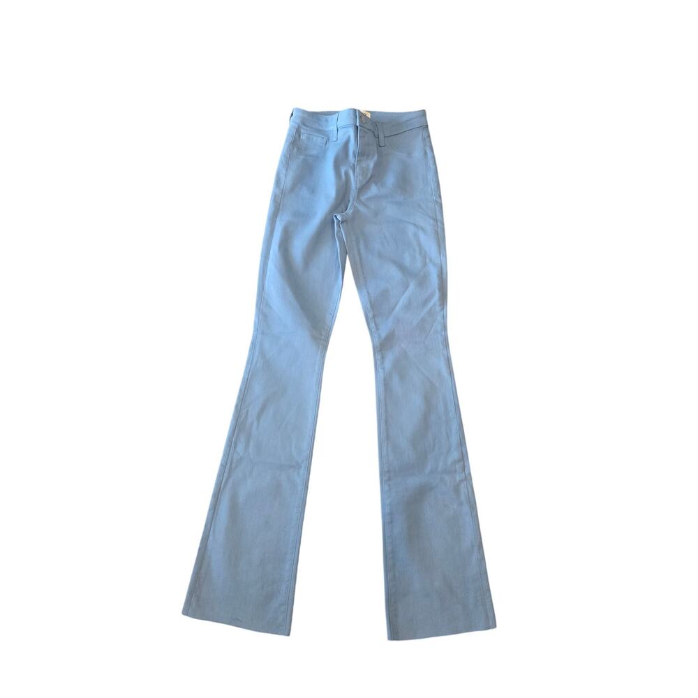 L’Agence High Rise Flare Jeans Women’s‎ Size 27 Light Blue Stretch Denim NWOT